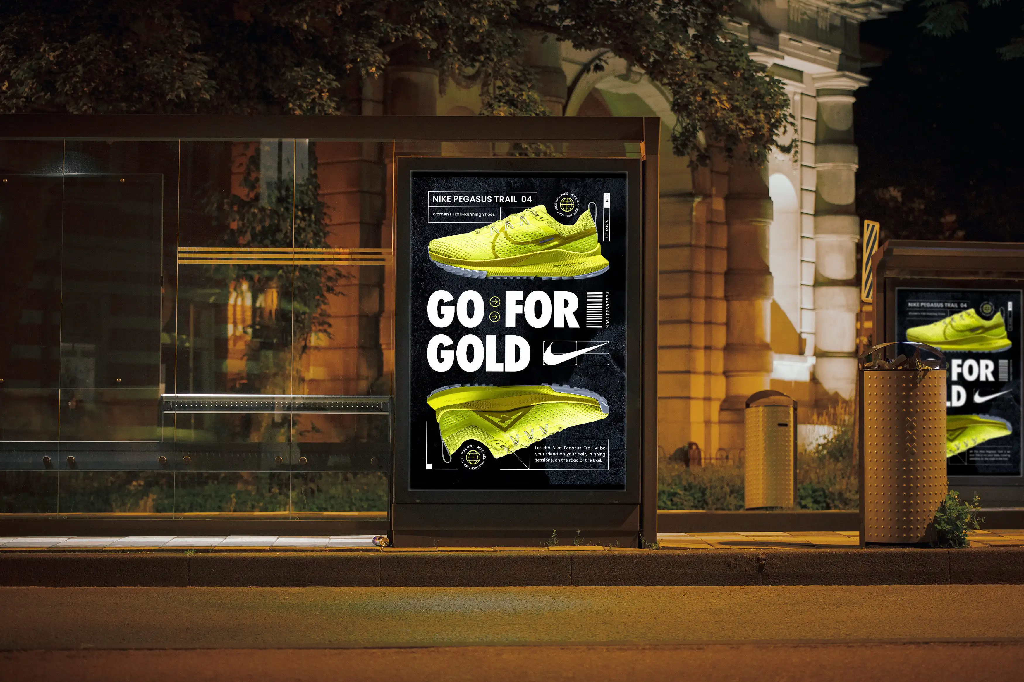 Nike Trail Outdoor Advertisement